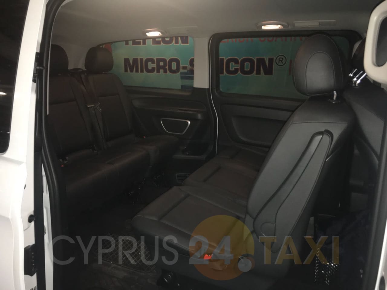Cyprus24.taxi: Mercedes V-class. Interior #1