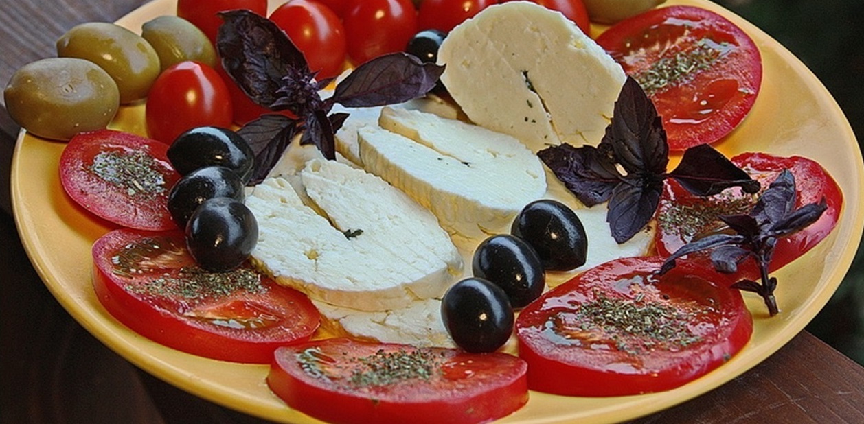 food in Droushia village, Paphos